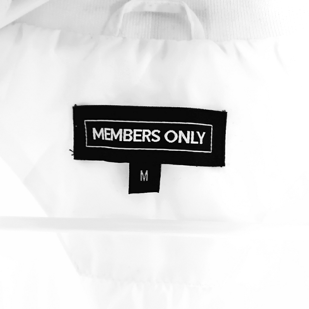 Members Only Vintage Jacket White - Picture 4 of 6